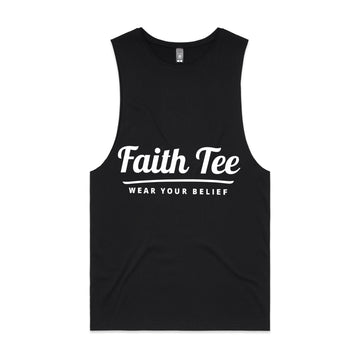 Men's Black Tank Faith Tee